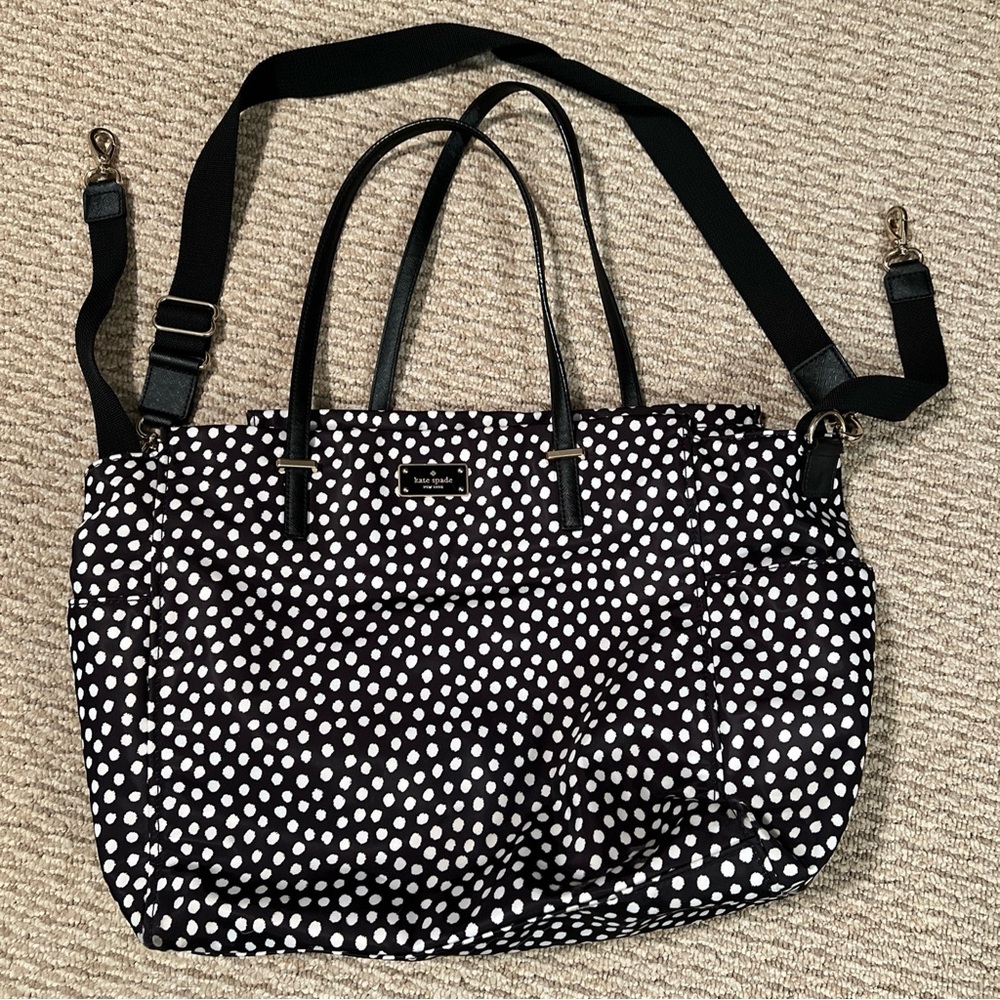 Kate Spade Stevie diaper bag with changing pad - Picture 3 of 12